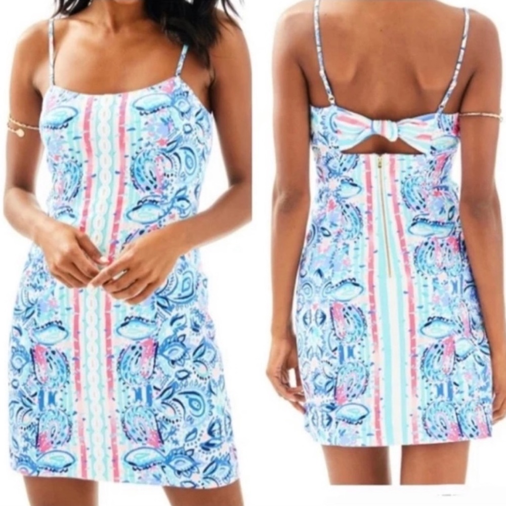 Lilly Pulitzer Shelli Stripes And Streamers Dress